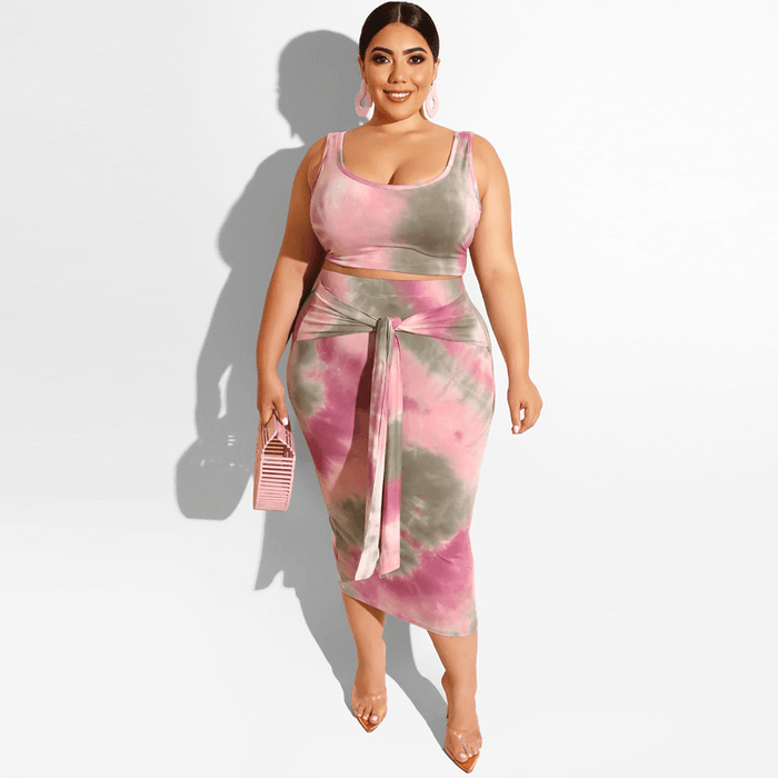 Women's Graphic Print Two Piece Set - Shah S. Sahota