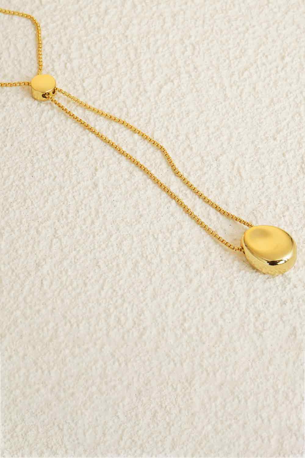 18K Gold-Plated Sweater Chain Necklace - Shah S. Sahota