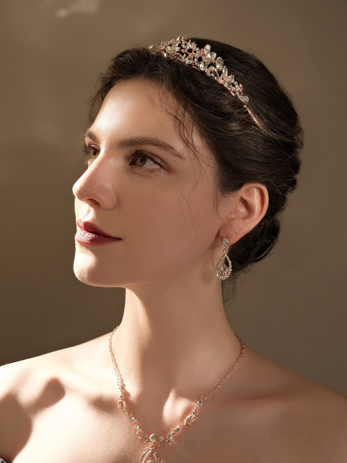 Rhinestone Decor Bridal Headband Party Tiaras