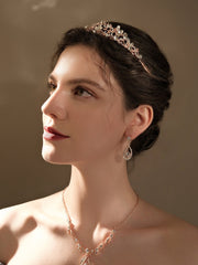 Rhinestone Decor Bridal Headband Party Tiaras