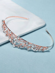 Rhinestone Decor Bridal Headband Party Tiaras