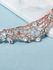Rhinestone Decor Bridal Headband Party Tiaras