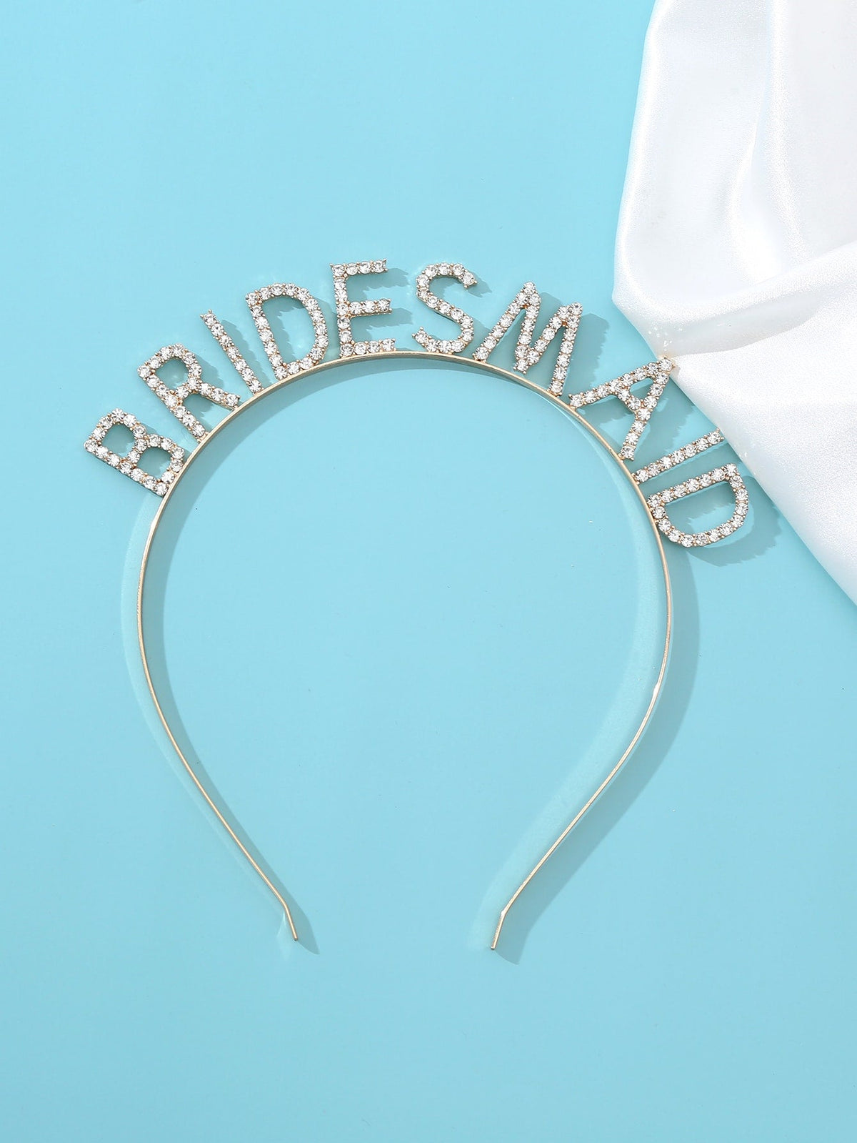 Rhinestone & Letter Decor Bridal Headwear Party Tiaras