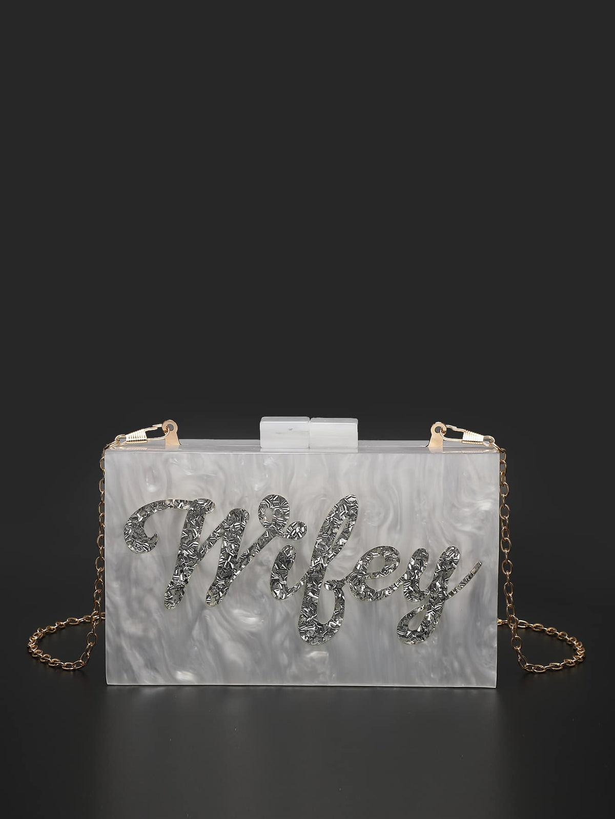 Luxury Glamorous, Elegant, Exquisite, Quiet Luxury Letter Graphic Chain Square Bag Square Bag For Lady, Woman, For Party Girl, Bride Perfect for Party, Wedding, Prom, Dinner/Banquet, Dinner/Banquet, Best Gift For Women Mom Teacher Friend Bridesmaid