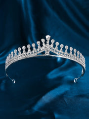 Rhinestone Crown Decor Bridal Headband Royal Tiaras