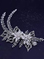 Rhinestone Decor Bridal Headwear For Wedding Boho Tiaras