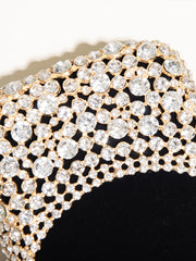 Rhinestone Decor Clutch