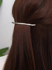 Minimalist Metallic U-Shaped Back Head Spring Clip Street