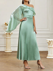 One-Shoulder Bridesmaid Dress