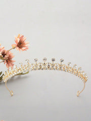 Crown Headpiece With Rhinestone
