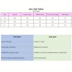 Handmade Press On Nails, Cat Eye Fake Nails,Full Cover Cherry Blossom False Nails For Women And Girls