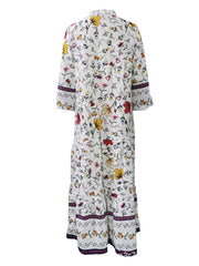 Women's Printed Bohemian Long Dress