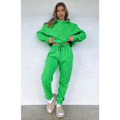 Pullover Long-Sleeved Hoodie & Tie Pocket Pants Sets - Shah S. Sahota