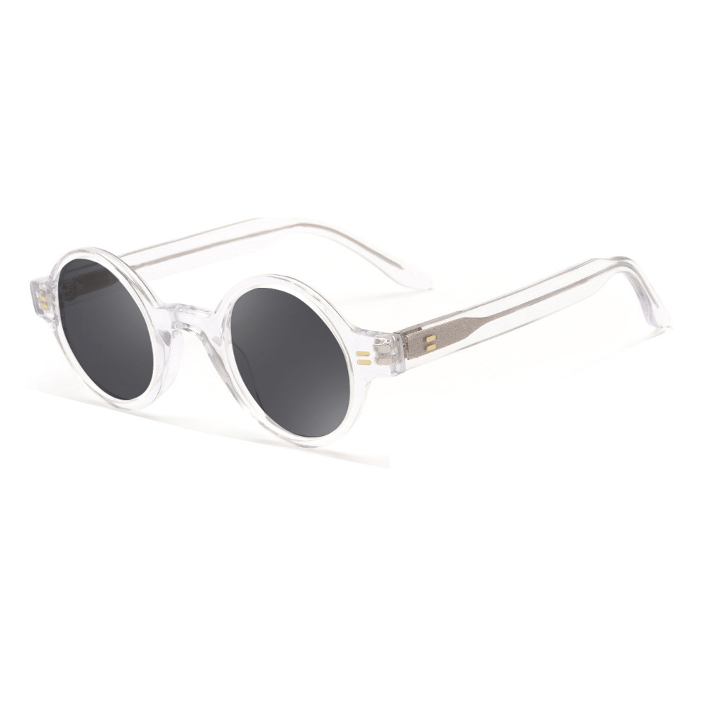 Classic Retro Embellished Round Sunglasses - Shah S. Sahota