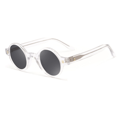 Classic Retro Embellished Round Sunglasses - Shah S. Sahota