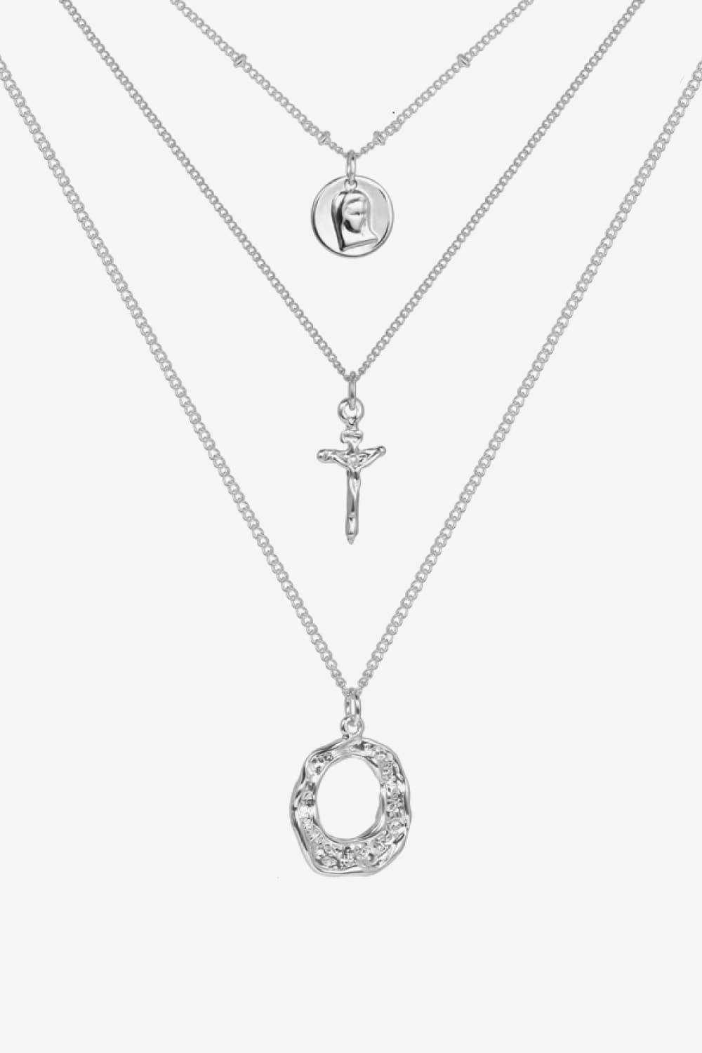3-Piece 18K Gold-Plated Pendant Necklace - Shah S. Sahota