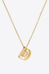 A to J Letter Pendant Nekclace - Shah S. Sahota