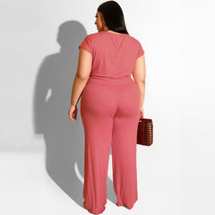 Women‘s Solid Color Two Piece Set - Shah S. Sahota