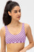 Checkered Sports Bra - Shah S. Sahota