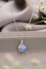 Sweet Beginnings Opal Pendant Necklace - Shah S. Sahota