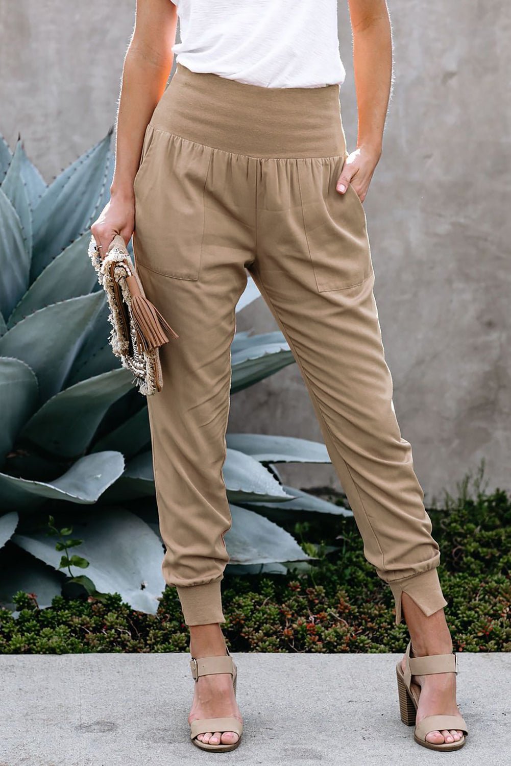 Pocketed Casual Joggers - Shah S. Sahota