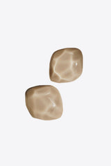 Stand Out Irregular Resin Stud Earrings - Shah S. Sahota