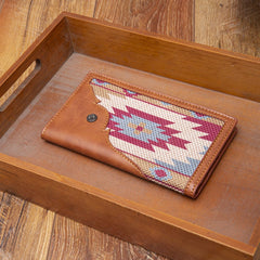 Retro Print Fringe Canvas Tote Bag Set - Shah S. Sahota