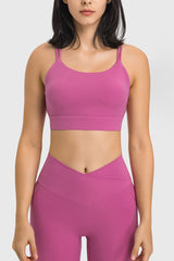 Double-Strap Cutout Sports Bra - Shah S. Sahota