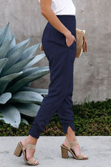 Pocketed Casual Joggers - Shah S. Sahota