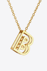 A to J Letter Pendant Nekclace - Shah S. Sahota