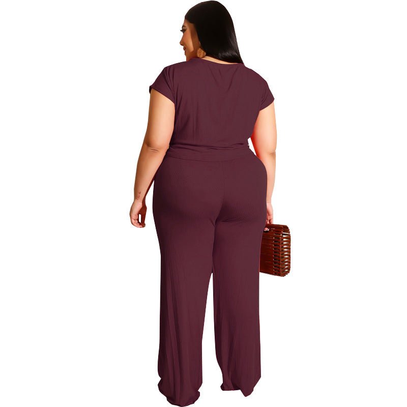Women‘s Solid Color Two Piece Set - Shah S. Sahota