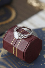 Crisscross 4-Prong Opal Ring - Shah S. Sahota