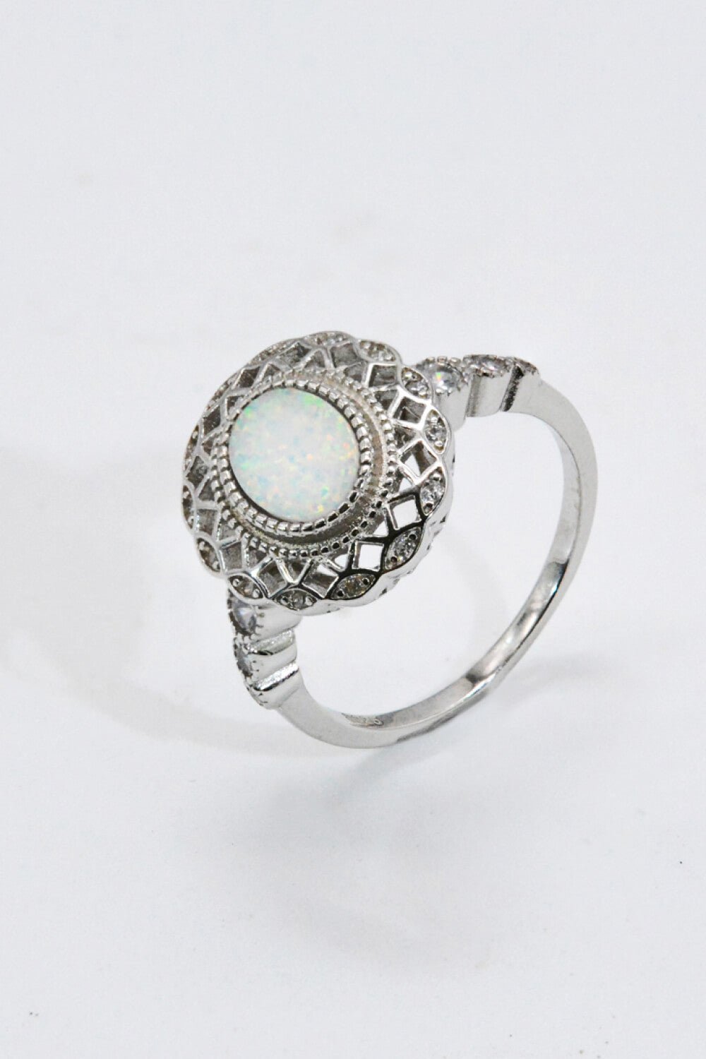 Feeling The Love 925 Sterling Silver Opal Ring - Shah S. Sahota