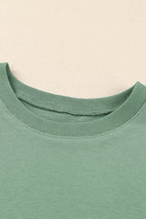 Side Slit Drop Shoulder Sweatshirt - Shah S. Sahota