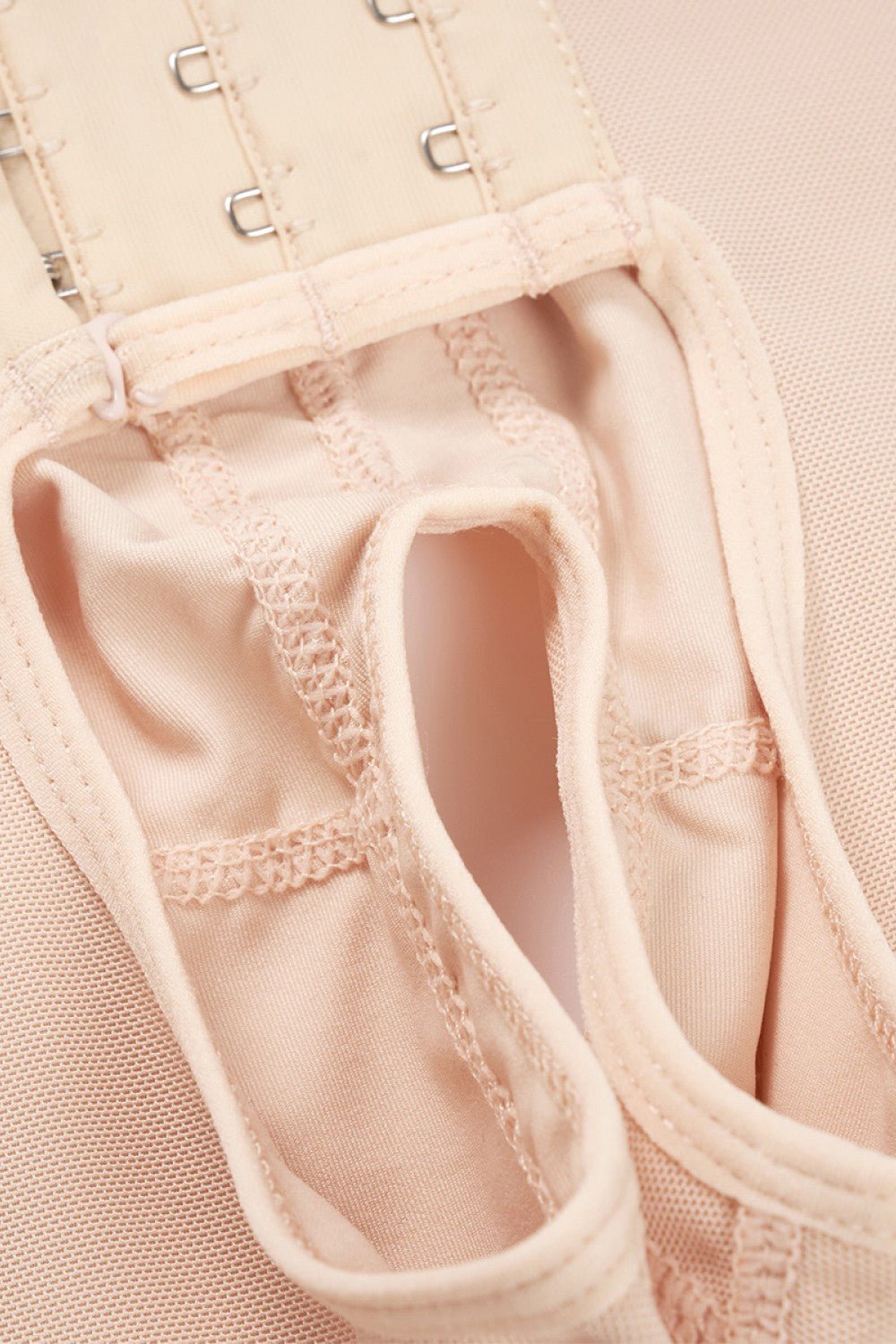 Full Size Hook-and-Eye Lace Trim Shaping Bodysuit - Shah S. Sahota