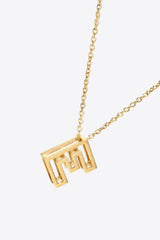 A to J Letter Pendant Nekclace - Shah S. Sahota