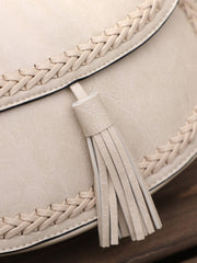 Retro Tassel Saddle Bag - Shah S. Sahota
