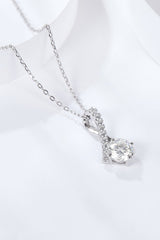 Special Occasion 1 Carat Moissanite Pendant Necklace - Shah S. Sahota