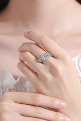 Sterling Silver Moissanite Ring - Shah S. Sahota