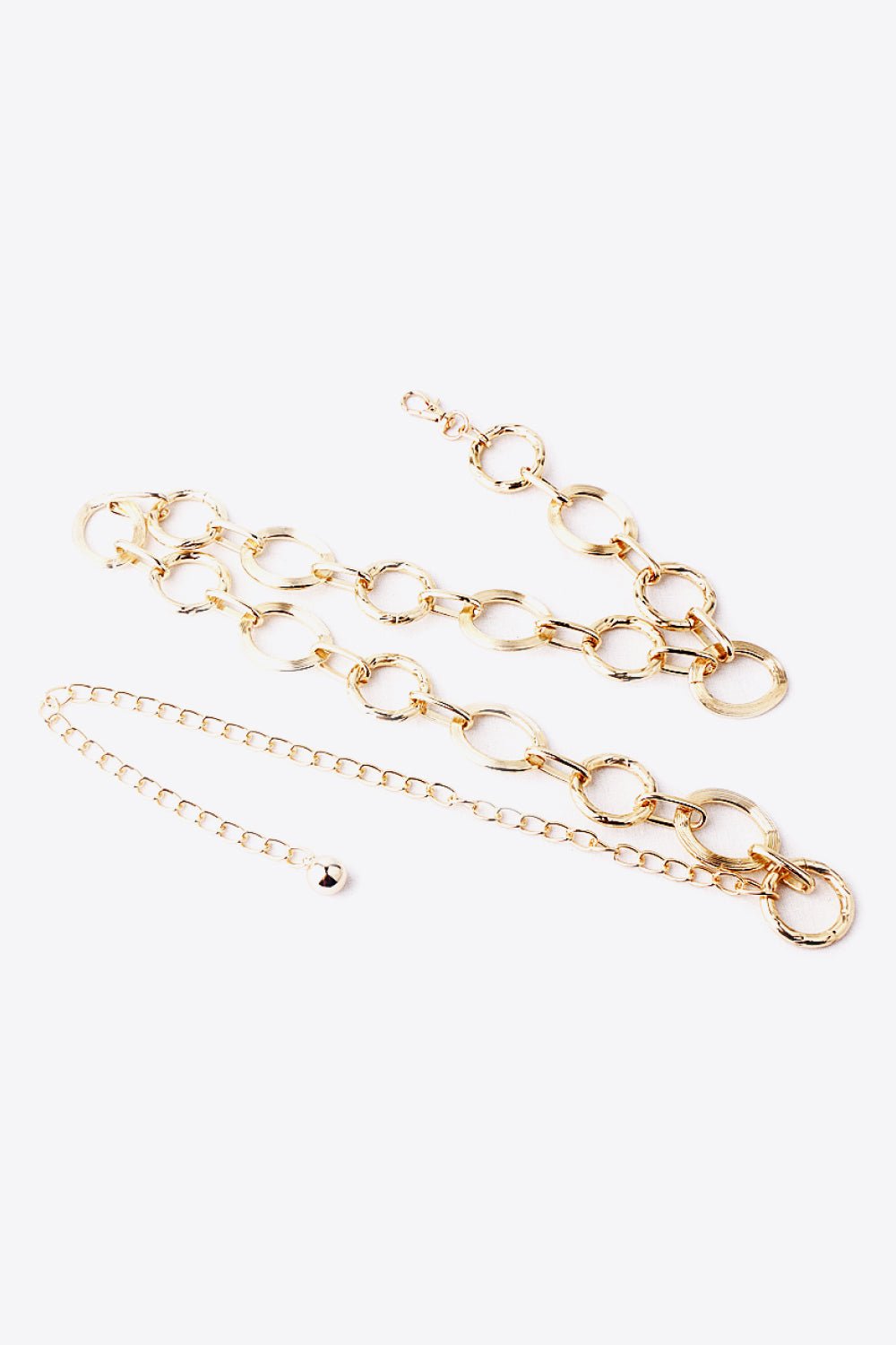Aluminum Alloy Circle Chain Belt - Shah S. Sahota