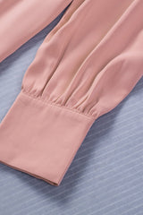 Gathered Detail Puff Sleeve Shirt - Shah S. Sahota