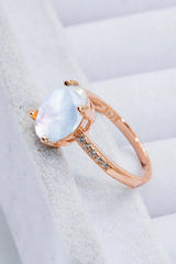 Get A Move On Moonstone Ring - Shah S. Sahota