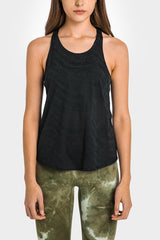 Spliced Mesh Racer Back Tank - Shah S. Sahota