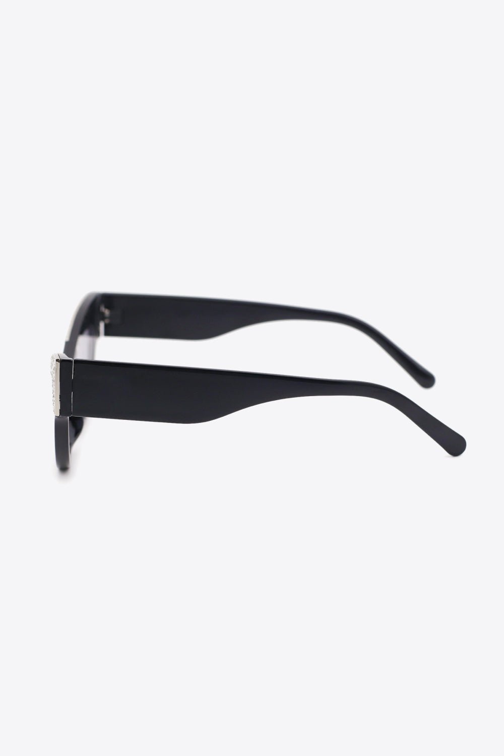 UV400 Rhinestone Trim Cat-Eye Sunglasses - Shah S. Sahota