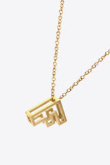 A to J Letter Pendant Nekclace - Shah S. Sahota