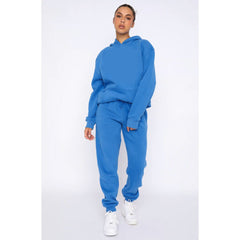 Pullover Long-Sleeved Hoodie & Tie Pocket Pants Sets - Shah S. Sahota