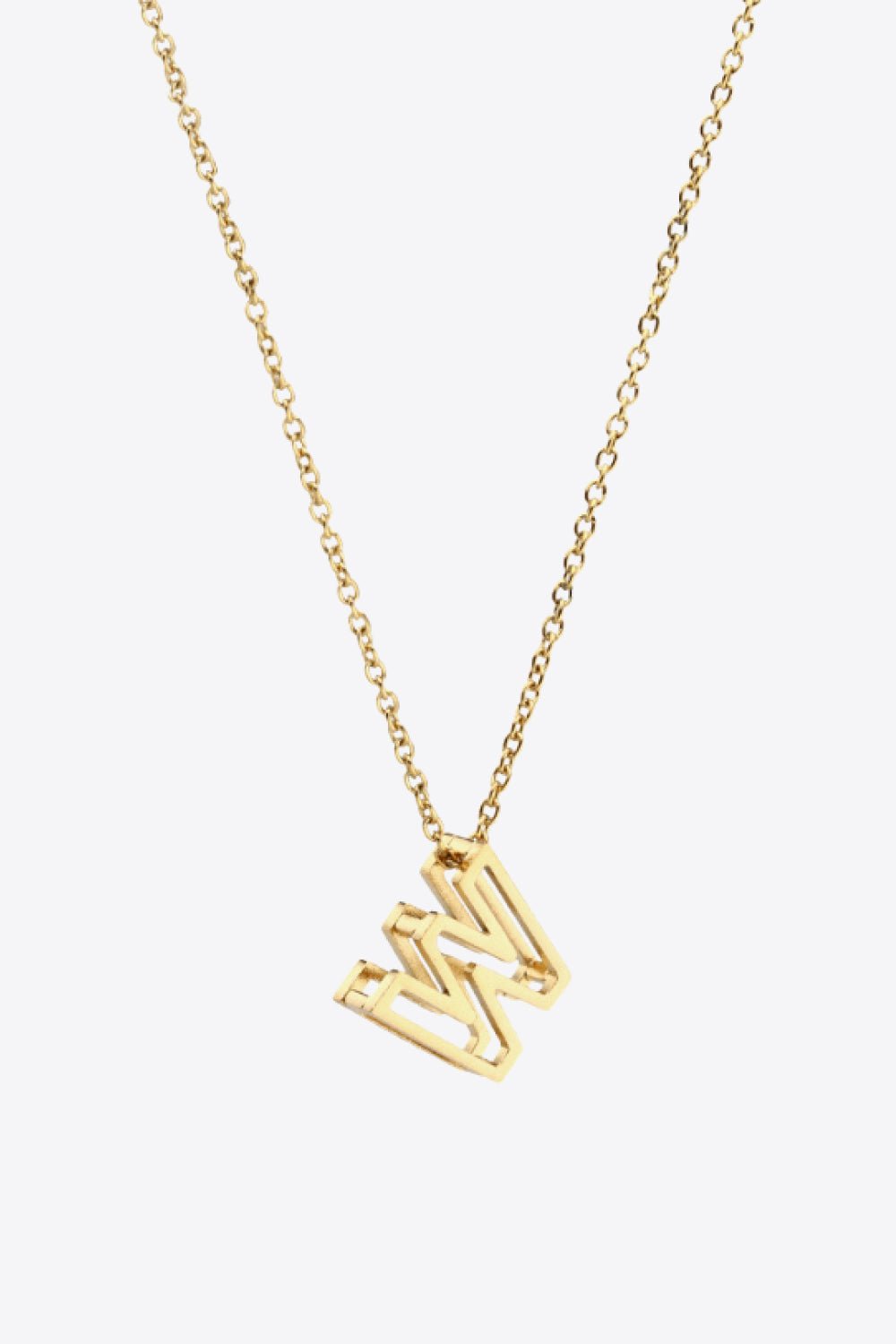 U to Z Letter Pendant Nekclace - Shah S. Sahota