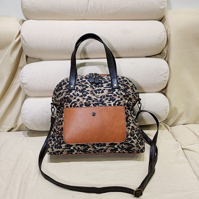 Retro Linen Cotton Crossbody Bag - Shah S. Sahota