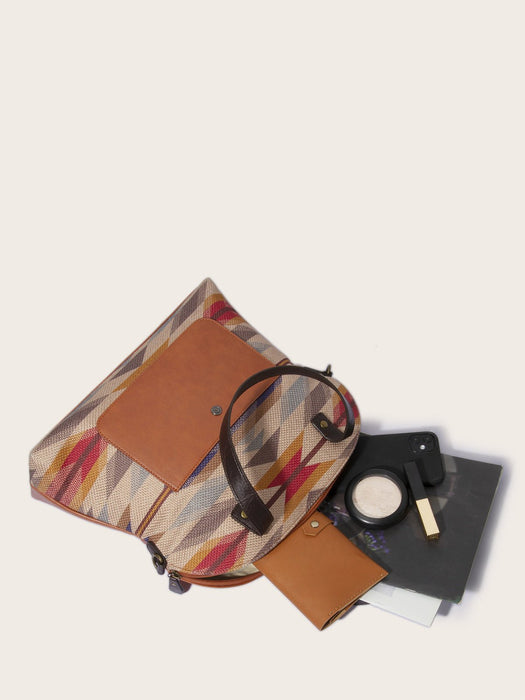 Retro Linen Cotton Crossbody Bag - Shah S. Sahota