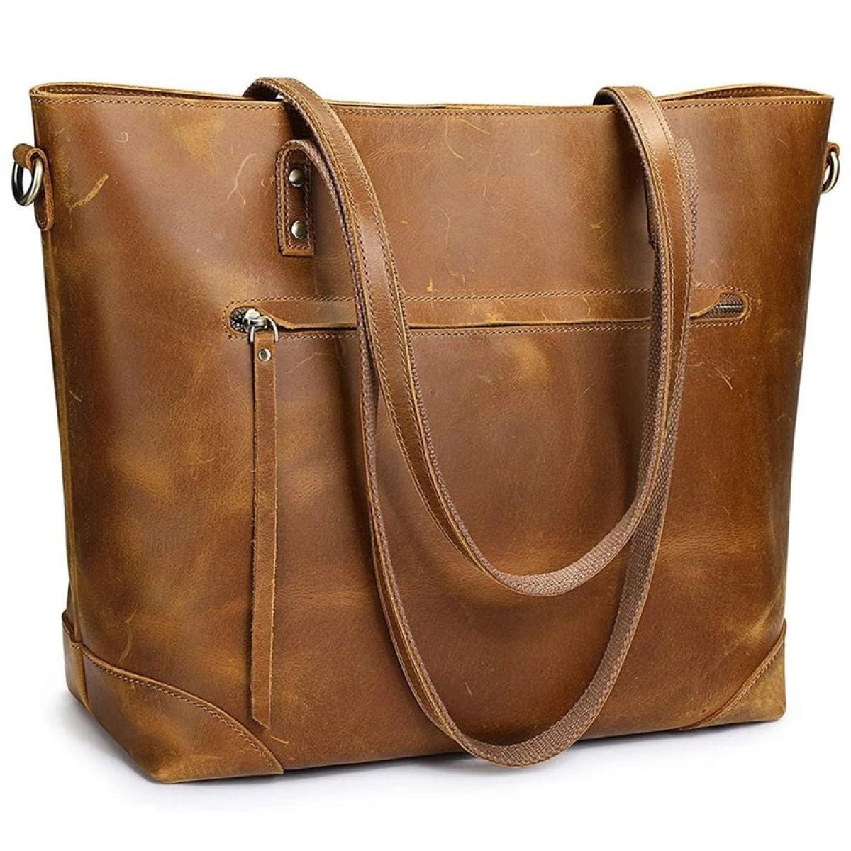Retro Square One-Shoulder Tote Bag - Shah S. Sahota